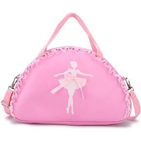 SEHXIM Cute Ballet Dance Backpack Tutu Dress Dance Bag Dance Bag Waterproof Small Duffle Bag Ballet Bags Gym Bag.(Purple)