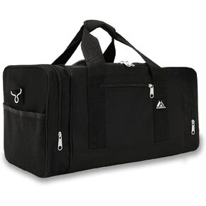 Everest Sporty Travel Duffel Bag, Orange, One Size