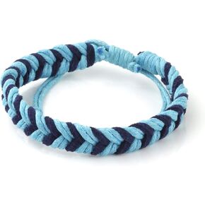 Dowling Brothers Cotton Rope Cord Handmade Minimal Chevron Bracelet