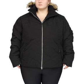 Snow Country Outerwear Womens Plus Size 1X-6X Vail Down Alternative Winter Ski Snow Jacket Coat in Kuwait