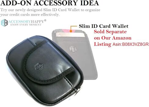 محفظة حزام RFID معززة، محفظة سفر سرية، جيب للمال، حزام محفظة لكل من الرجال والنساء - محفظة سفر مخفية من الجلد الأنيق والأصيل لربطها بحزامك in Kuwait