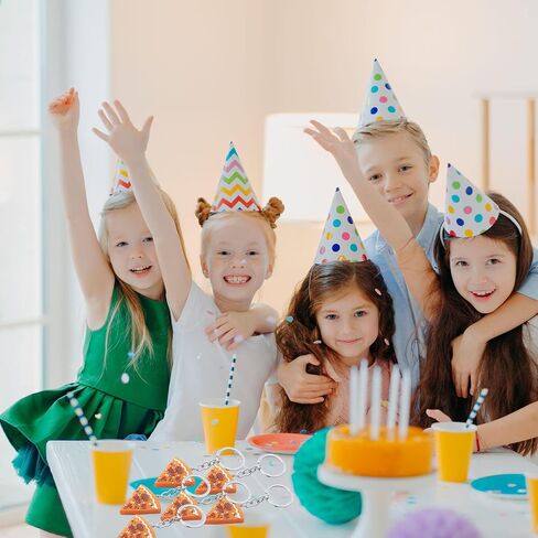 7 قطع سلاسل مفاتيح الطعام الصغيرة الراتنج محاكاة بيتزا شريحة المفاتيح لطيف لذيذة الغذاء سلسلة المفاتيح اكسسوارات حقيبة يد محفظة مفتاح السيارة، برتقالي، 3, برتقالي, 3 in Kuwait