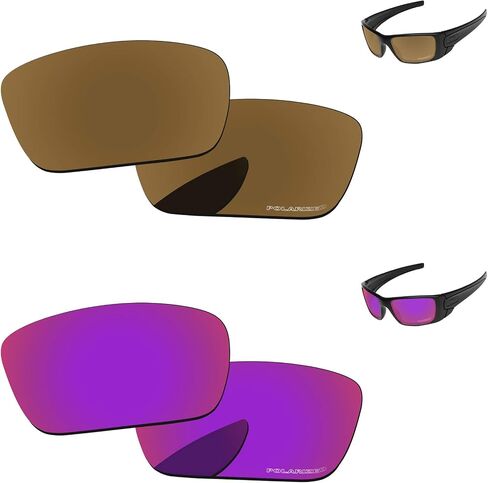 عدسات بديلة مستقطبة من PapaViva لخلية الوقود Oakley مكونة من زوجين in Kuwait