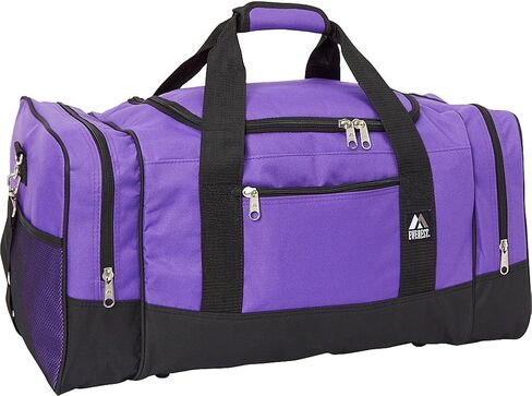 Everest Sporty Travel Duffel Bag, Orange, One Size in Kuwait