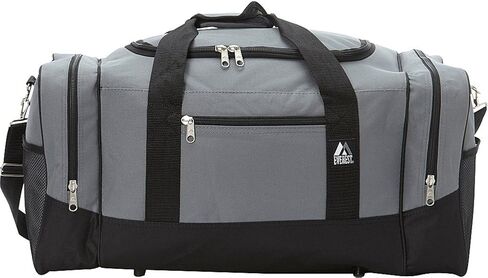 Everest Sporty Travel Duffel Bag, Orange, One Size in Kuwait