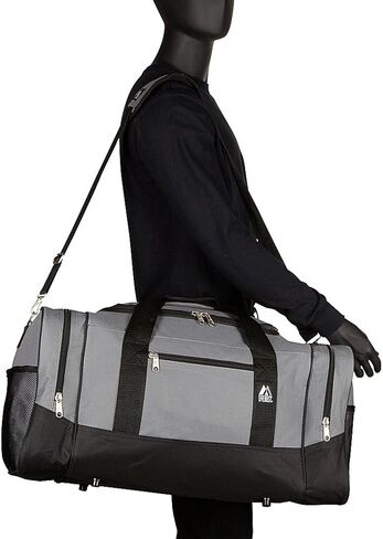Everest Sporty Travel Duffel Bag, Orange, One Size in Kuwait