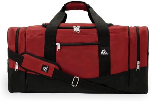 Everest Sporty Travel Duffel Bag, Orange, One Size in Kuwait