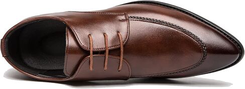Men's Classic Modern Business Formal Leather Lace Up Lined Oxford for Mens Dress Shoes Comfortable in Saudi Arabia
