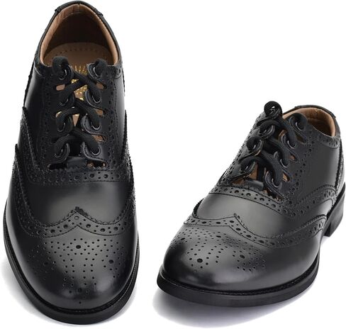 أحذية Ghillie Brogue Kilt الجلدية، أحذية زفاف اسكتلندية تقليدية وأزياء Highland تتميز بأربطة طويلة للغاية ونمط شرابات جلدية - صديق للبيئة مع لون نعل مطاطي - مقاسات سوداء -7-15 in Kuwait