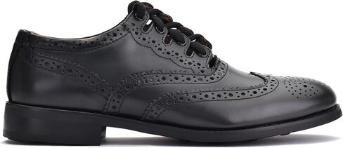 أحذية Ghillie Brogue Kilt الجلدية، أحذية زفاف اسكتلندية تقليدية وأزياء Highland تتميز بأربطة طويلة للغاية ونمط شرابات جلدية - صديق للبيئة مع لون نعل مطاطي - مقاسات سوداء -7-15 in Kuwait