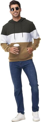 الرجال الجاكار PlaidCloth طويلة الأكمام البلوز هوديي البلوز in Kuwait