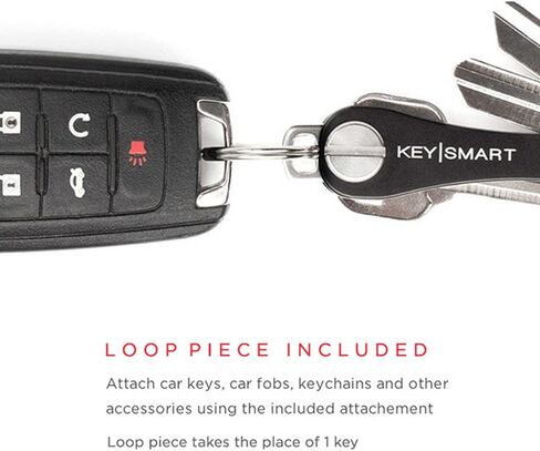 كي سمارت ملحق إضافي لحامل المفاتيح المدمج - قطعة حلقة من الستانلس ستيل in Kuwait