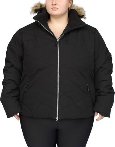 Snow Country Outerwear Womens Plus Size 1X-6X Vail Down Alternative Winter Ski Snow Jacket Coat in Kuwait