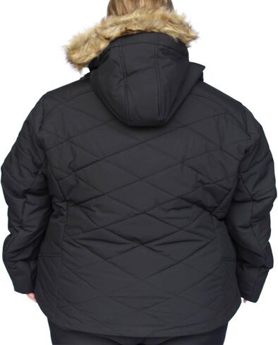Snow Country Outerwear Womens Plus Size 1X-6X Vail Down Alternative Winter Ski Snow Jacket Coat in Kuwait