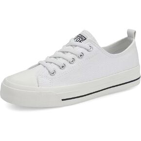 أحذية رياضية للأطفال الصغار من DSWED أحذية قماشية للأولاد والبنات أحذية رياضية كلاسيكية من القطن قابلة للتوسيع بدون أربطة سهلة الارتداء in Kuwait