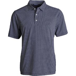 Cutter & Buck Pike Eco Symmetry Print Stretch Recycled Mens Big & Tall Polo