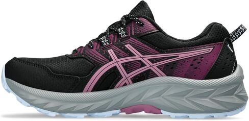 ASICS Women's Gel-Venture 9 Running Shoes, 9, Black/Soft Berry in Kuwait