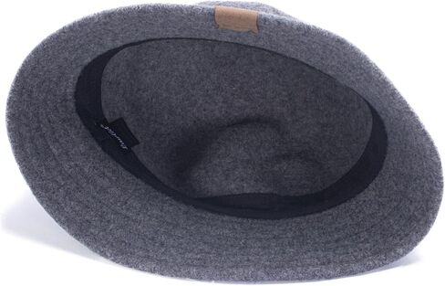 قبعة نسائية من Lawliet بتصميم Cloche كاجوال كلاسيكي من مزيج الصوف القابل للسحق A622 in Saudi Arabia
