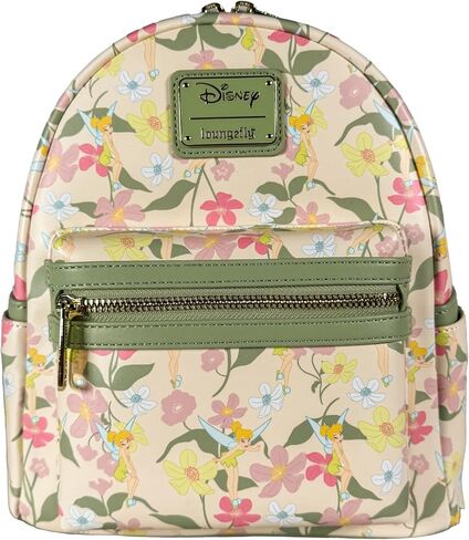 Loungefly Disney Peter Pan Tinkerbell Floral Womens Double Strap Shoulder Bag Purse in Saudi Arabia