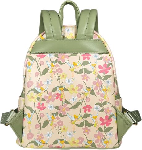 Loungefly Disney Peter Pan Tinkerbell Floral Womens Double Strap Shoulder Bag Purse in Saudi Arabia