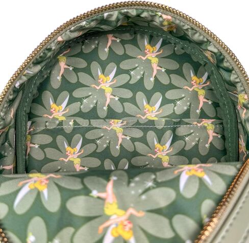 Loungefly Disney Peter Pan Tinkerbell Floral Womens Double Strap Shoulder Bag Purse in Saudi Arabia