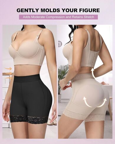 SHAPSHE Shapewear Shorts Tummy Control For Women Shaping Body Shaper Underwear Seamless Shorts Under Dresses Shapewear Panties Shapewear For A Dress Tummy Control Shapewear Butt Lift Beige in Saudi Arabia