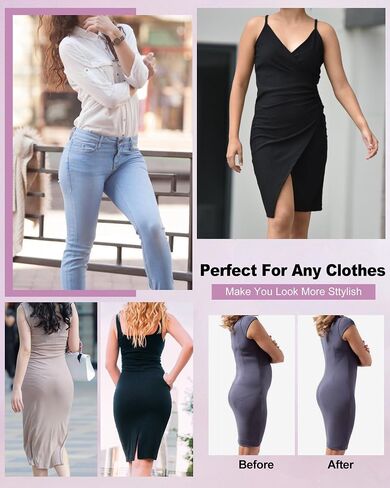SHAPSHE Shapewear Shorts Tummy Control For Women Shaping Body Shaper Underwear Seamless Shorts Under Dresses Shapewear Panties Shapewear For A Dress Tummy Control Shapewear Butt Lift Beige in Saudi Arabia