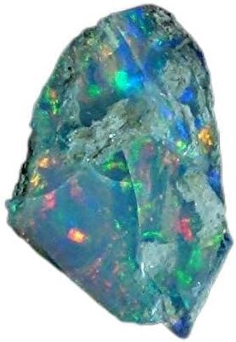 09.50Cts 100% A+ Natural Ethiopian Welo Opal Rough Stone, Raw Crystal,October Birthstone, Jewelry Making Gemstone, Ultra Fire Striking Opal, Opal Rock, Handpicked Stone, Size-11X15X11MM in Saudi Arabia