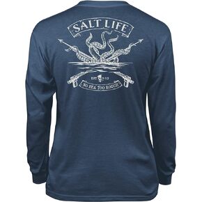 Salt Life Girls' Youth Octo Spears Long Sleeve Tee