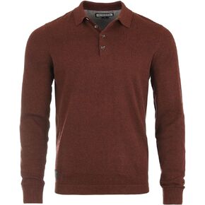ZIMEGO Men's Quarter Zip Up Mock Turtle Neck Polo Pullover Sweater Casual Outfit