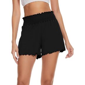 WiWi Bamboo Viscose Pajama Shorts for Women Soft Sleep Boxers High Waisted Lounge Short Pj Bottoms S-XXL in Saudi Arabia