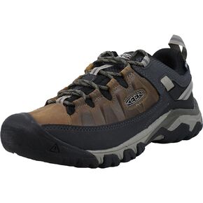 KEEN Men's Targhee 3 Low Height Waterproof Hiking Shoes, Bison/Timberwolf, 8 in Saudi Arabia