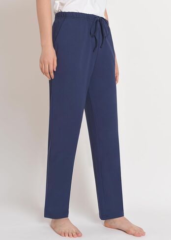Weintee Women's Petite Cotton Pants with Pockets in Saudi Arabia