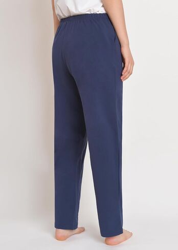 Weintee Women's Petite Cotton Pants with Pockets in Saudi Arabia