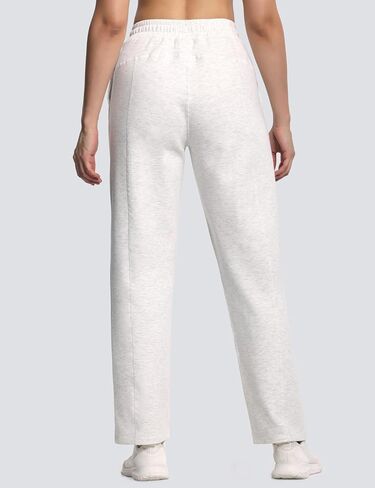 THE GYM PEOPLE Women's Straight Leg Sweatpants Elastic Waist Athletic Lounge Pants with Pockets Drawstring in Saudi Arabia