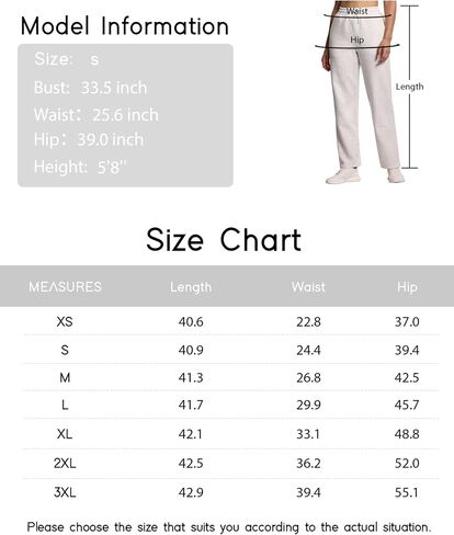 THE GYM PEOPLE Women's Straight Leg Sweatpants Elastic Waist Athletic Lounge Pants with Pockets Drawstring in Saudi Arabia