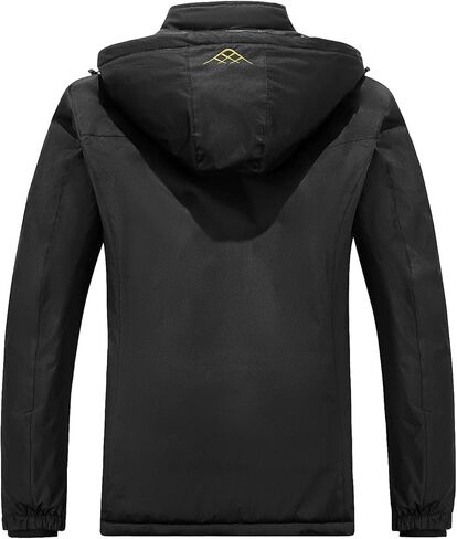 سترة INVACHI النسائية المقاومة للماء للتزلج في الشتاء الدافئ ومعطف الثلج على الجبال وسترة واقية من المطر بغطاء للرأس in Kuwait