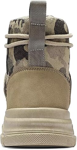 TERBOFIN Tactical Military Boots for Men Comfort Combat Boots Lightweight Camouflage High Top Canvas Boots with Soft Out-sole Thicker Heel for Casual Work Walking in Saudi Arabia