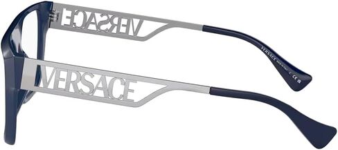 Versace VE 3326U 911 Blue Plastic Rectangle Eyeglasses 53mm in Saudi Arabia