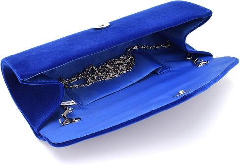 U-Story Women's Evening Wedding Party Velvet Envelope Clutch Bag Tote Purse Handbag in Saudi Arabia
