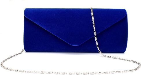 U-Story Women's Evening Wedding Party Velvet Envelope Clutch Bag Tote Purse Handbag in Saudi Arabia
