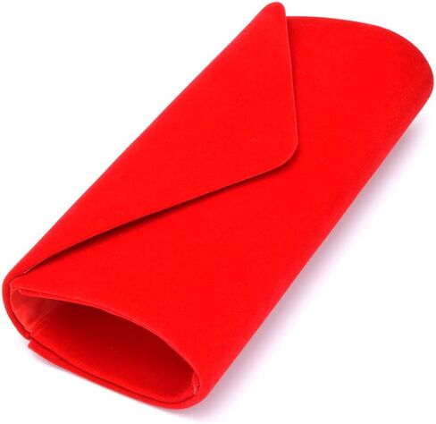 U-Story Women's Evening Wedding Party Velvet Envelope Clutch Bag Tote Purse Handbag in Saudi Arabia