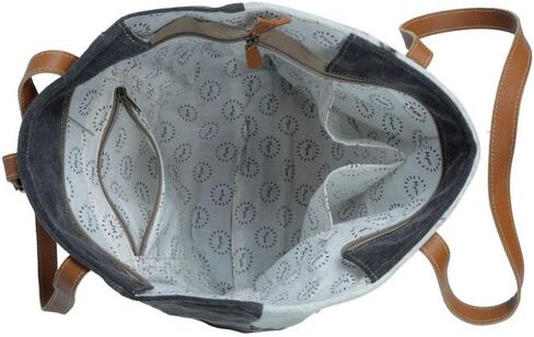 Myra Bag Rock-Strewn Canvas & Hairon Bag S-3331 in Kuwait