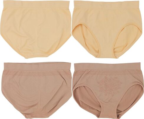 ToBeInStyle Girls’ Pack of 6 Adorable Microfiber Stretch Classic Bikini Panty Underwear in Saudi Arabia