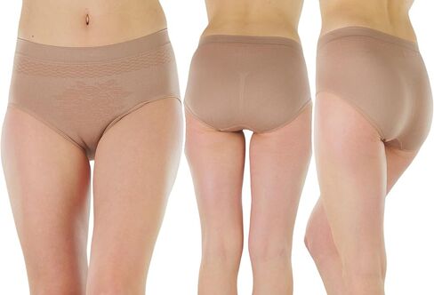 ToBeInStyle Girls’ Pack of 6 Adorable Microfiber Stretch Classic Bikini Panty Underwear in Saudi Arabia