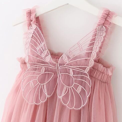Toddler Baby Girls Princess Tutu Dress with Flower Headband Wedding Dresses Birthday Outfit Set for Photo Shoot 1-5T in Saudi Arabia