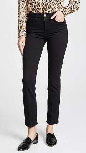 FRAME Women's Le High Straight Jeans in Kuwait