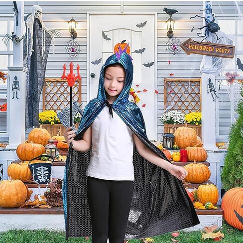 زي ديناصور الهالوين من IAXSEE للأطفال زي تنين زي الديناصور فستان كيب كوسبلاي من 3 إلى 12 سنة للأولاد والبنات in Kuwait