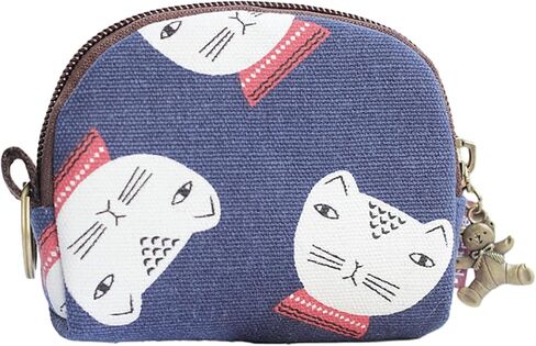 Coin Purse Pouch for Women Change Purse Portable Coin Wallet Mini Change Holder With Zipper (Light Grey) in Kuwait