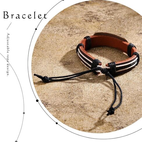 Dmaiy Leather Butterfly Bracelets Vintage Woven Bracelet Handmade Wrap Bracelets Jewelry for Women and Men in Saudi Arabia
